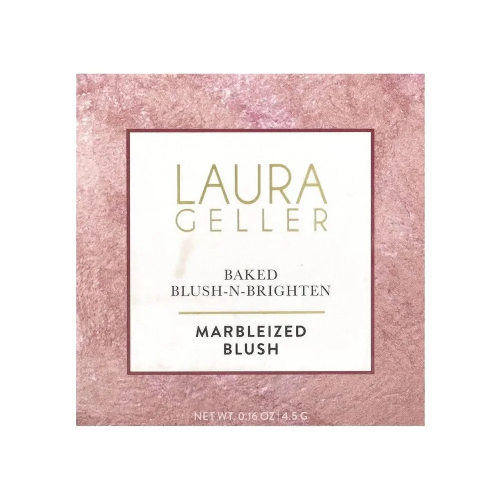 Baked Blush-N-Brighten, Marbleized Blush, 0018039B Ethereal Rose, 0.16 oz (4.5